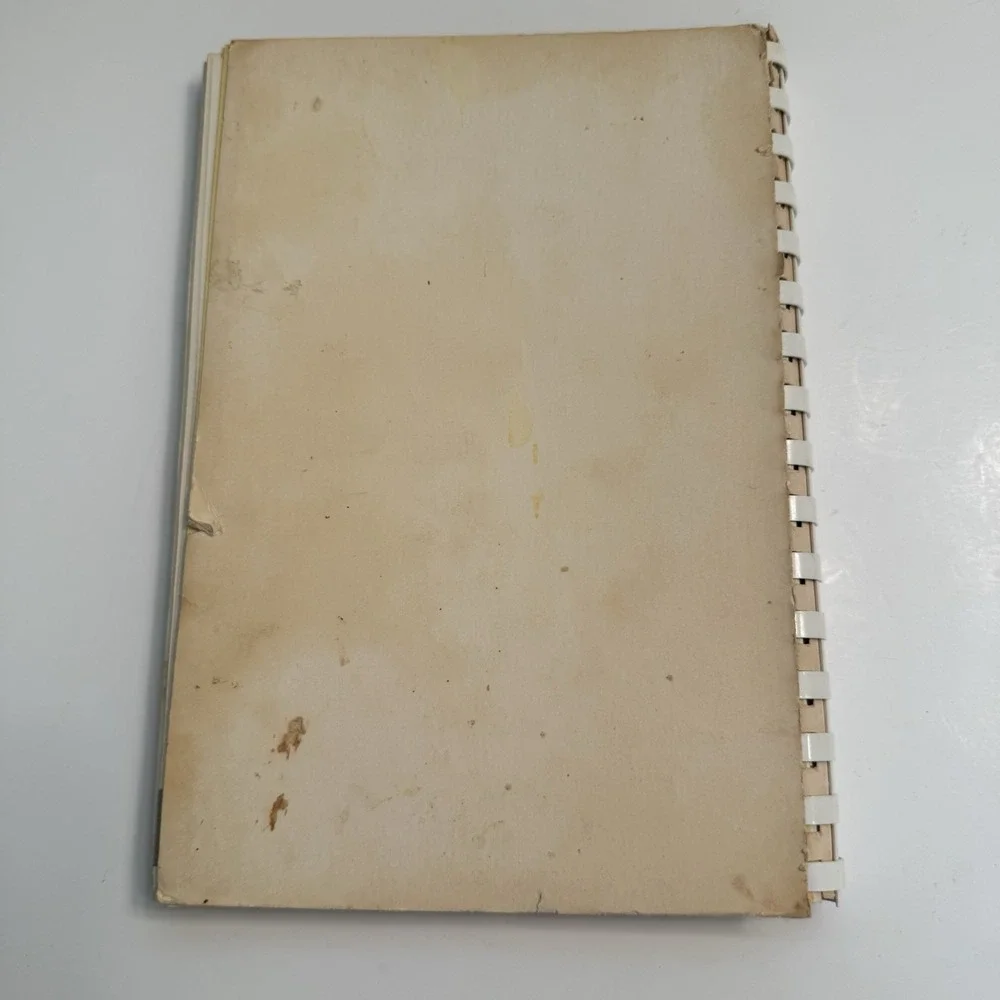 Peace Lutheran Church Women's Missionary League Iowa Cookbook Spiral Bound READ